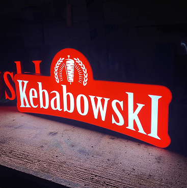 Фігурний лайтбокс «Kebabowski»