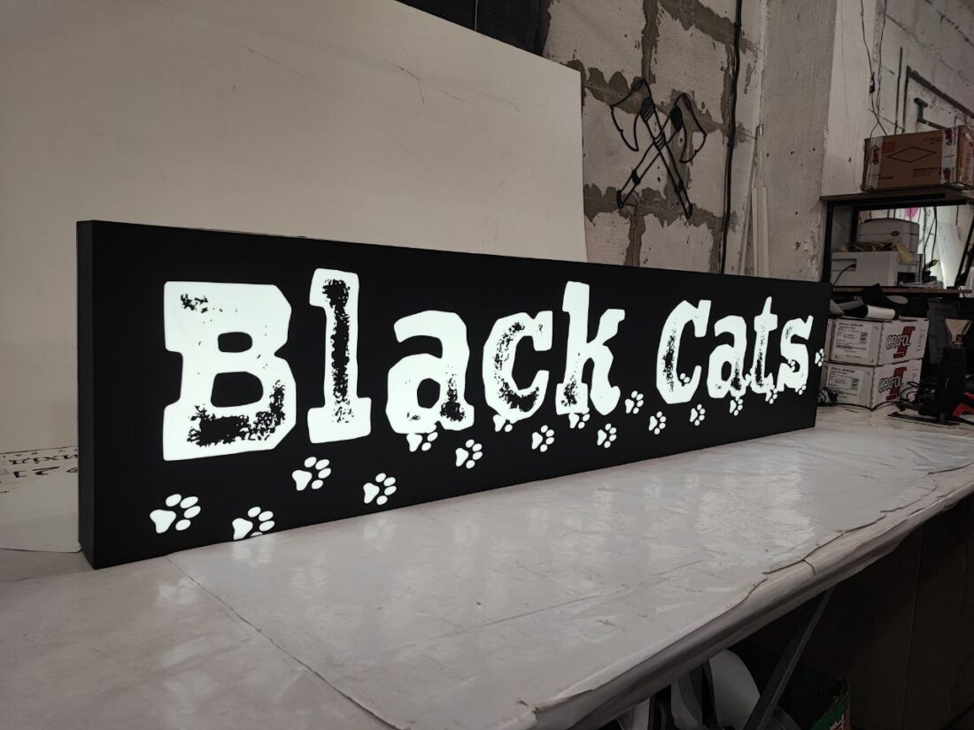 Лайтбокс «Black Cats»