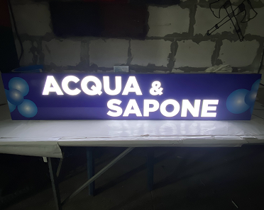 Лайтбокс «ACQUA&SAPONE»