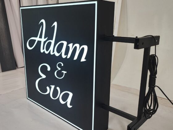 Торцевий лайтбокс «Adam & Eva»